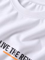 Long Live Revolutions Oversized White T-Shirt - Image 4